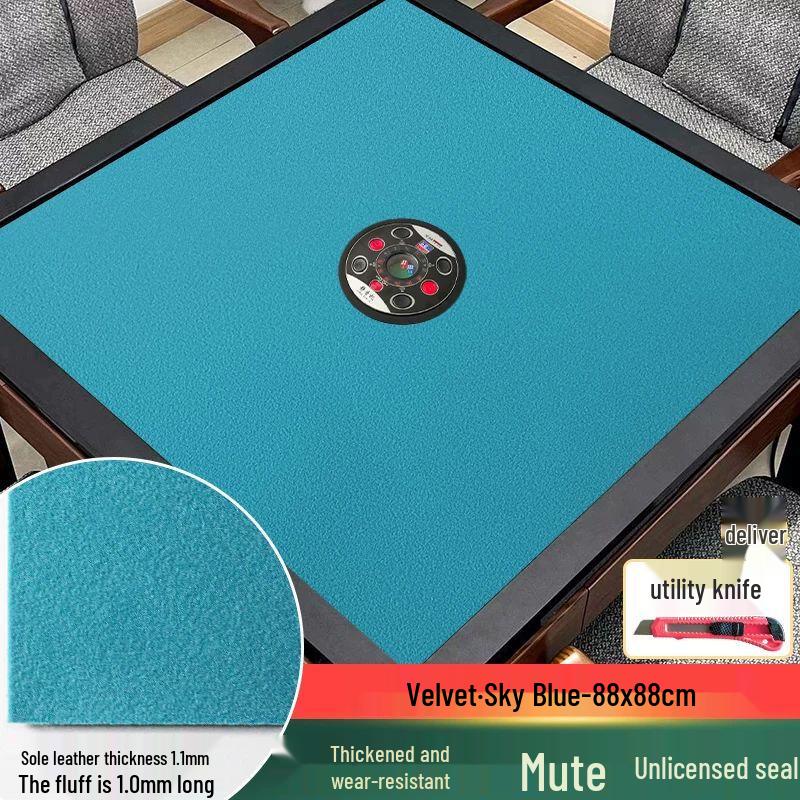 Premium Velvet Mahjong Tablecloth