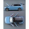 1/24 Scale LI L9 Toy Car Models Alloy Diecast Simulation with Sound Light Pull Back Model Car Toys for Boys Birthday Collectible Gifts