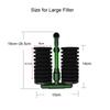 High Quality Green Aquarium Fish Tank Filter Sponge Biochemical Cotton Aquarium Filtration Accessories Dropshipping Center New