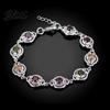 Adjustable Fashion Bracelet Women Vintage Multi-Color Cubic Zirconia Elegant