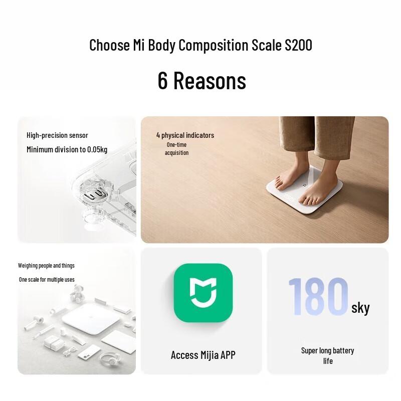 Xiaomi Mijia Smart Weight Scale S200 (CN version)