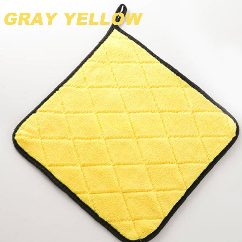 

40x40 см Полотенце для мытья автомобиля из микрофибры 800GSM Супер впитывающие быстросохнущие полотенца из кораллового флиса Ультра-мягкая салфетка для автоматической чистки