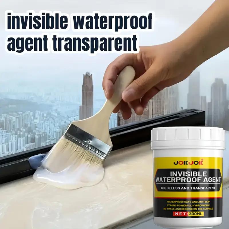 Strong invisible transparent waterproof adhesive,effectively preventing cracks,water leakage and seepage in the floor and bathr