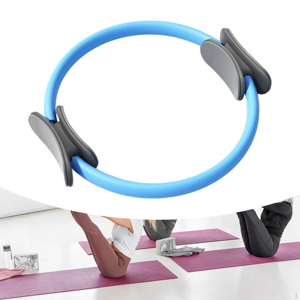 Pilates Ring Kreis Fitnesskreise Elastisch Zuhause Yoga Zubehör Training Übung Oberschenkel