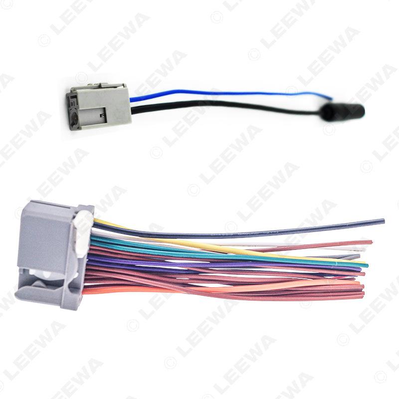Compatible Honda Civic Accord CRV CD Modification Wiring Adapter for Power and Speaker Connections