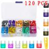 60/120/220/300PcsCar Fuse Blade Fuse Kit Fuses Automatic Truck Blade The Fuse Insurance Insert Insurance of Piece Lights Auto Te
