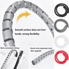 Sleeves Cable Holder Wrap Tube Spiral Wire Organizer Wire Protector Line Organizer Pipe Protection