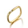 Women's Colorful Copper Zircon Square Ring - Simple Korean Style Valentine's Jewelry for Couples