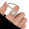 Silver Fireworks Ring: Unique, Luxury Design for Women, Perfect Index Finger Ring for 2026 New Year