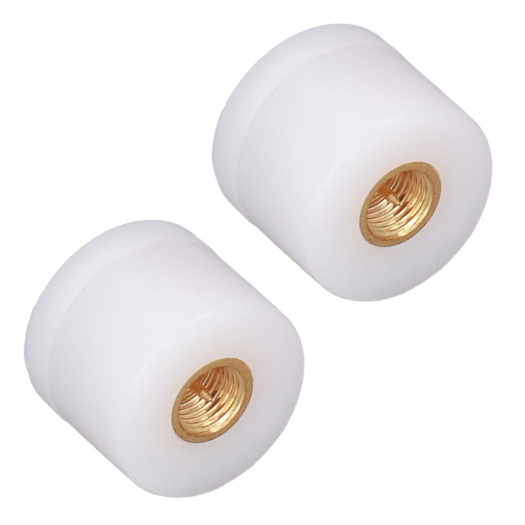 2 ks Wifi Mini Anténa 2.4G Vysoký Zisk Venkovní Vodotěsná Krátká Lepicí Tyč Palec pro Chytrou DomácnostBílá