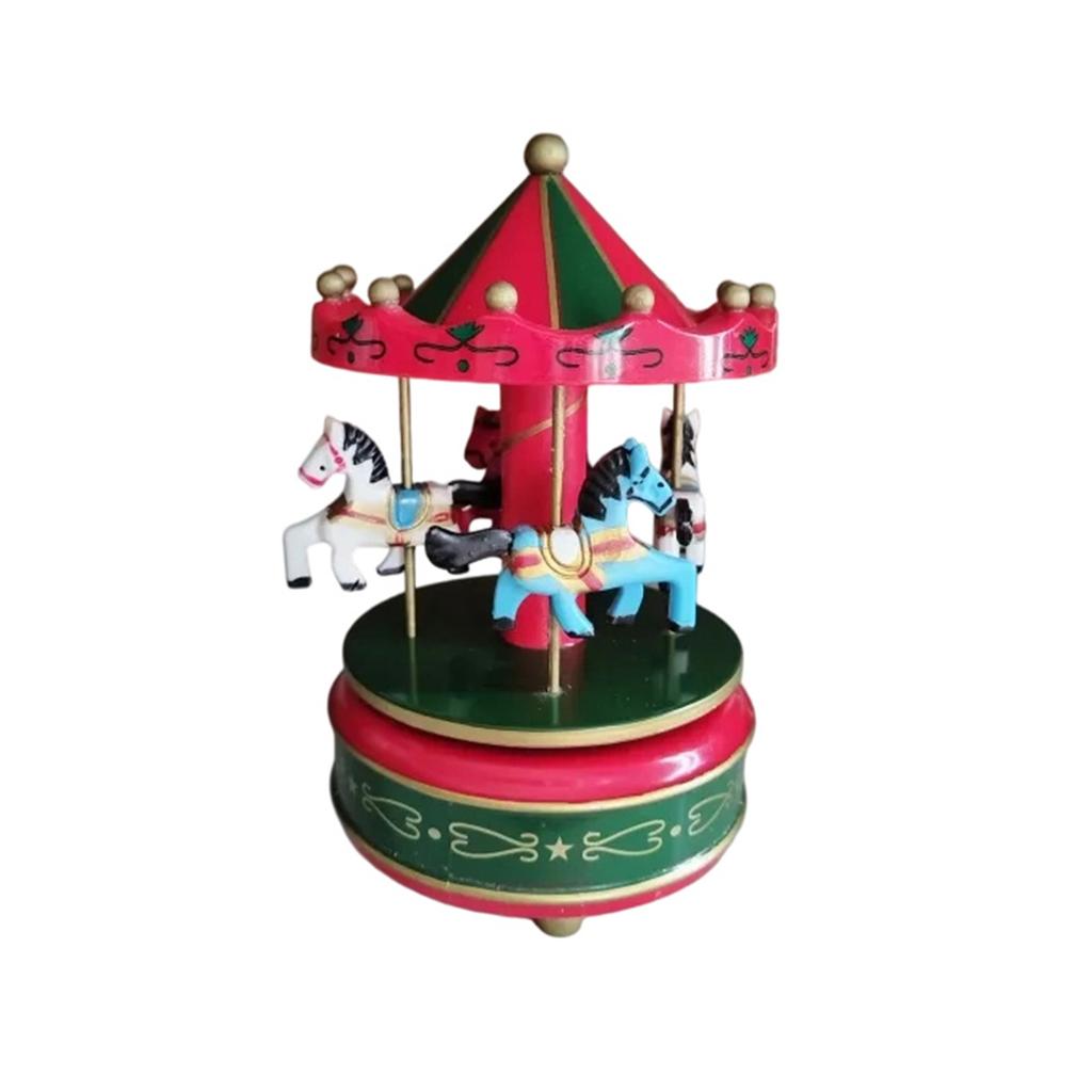 Weihnachts-Spieluhr-Dekoration, Drehende Musikalische, Geburtstagsgeschenk für Mädchen
