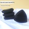 Qiao Chi XL Black Pineapple Marshmallow Triangle Rice Ball Makeup Sponge - High Definition, Non-Absorbent, Extra Thick Powder Puff.