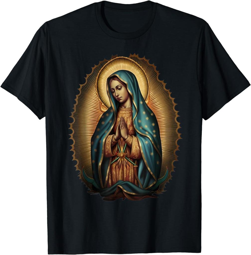 New Our Lady Virgen De Guadalupe Virgin Mary Catholics Saint Shirt S4xl