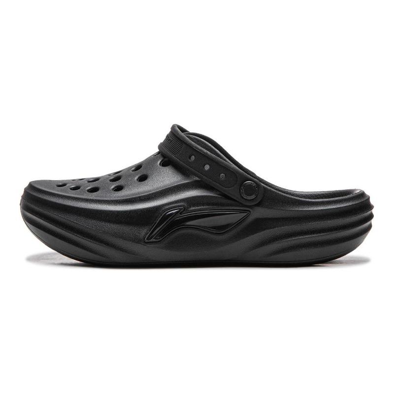 Li-Ning Soda Unisex Platform Clogs Black AGUW005-2 38