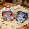Waterproof PU Leather Pencil Case High Capacity Pencil Pouches Multi Compartment Zippered Pen Bag For Student Adult Kid