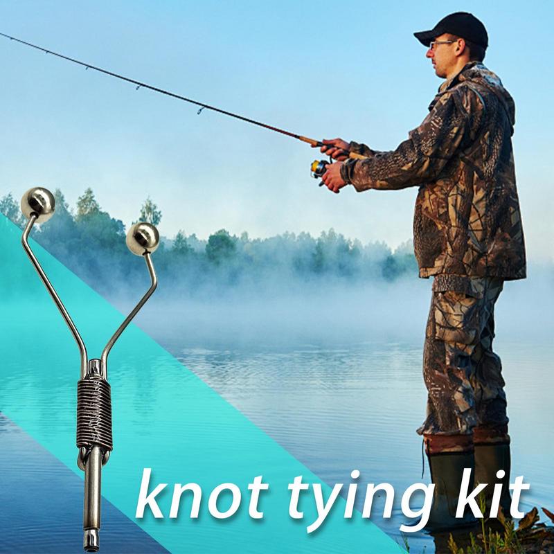 Stainless Steel+ceramic Fly Tying Bobbin Holder Portable Adjustable Thread Bobbin Fishing Fly Lure Baits Making Tools Equipment