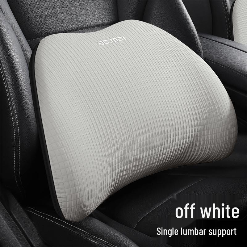 Polo Golf Bora Car Lumbar Support & Neck Pillow - Premium Memory Foam Massage Headrest