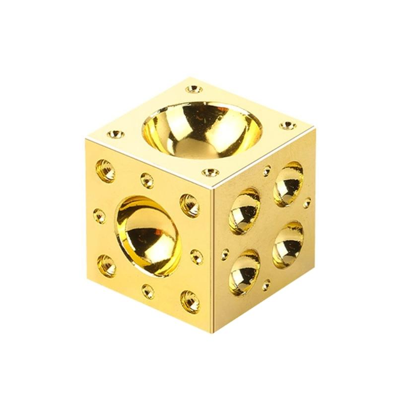 Multipurpose Sturdy Brass Anvil Block Home Accessory for Metalworking with Multiple Sizes for Various Shaping Needs S