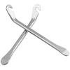 Metal Bicycle Tire Pry Bar - 45 Steel Chrome Plated Lever for Mountain Bikes