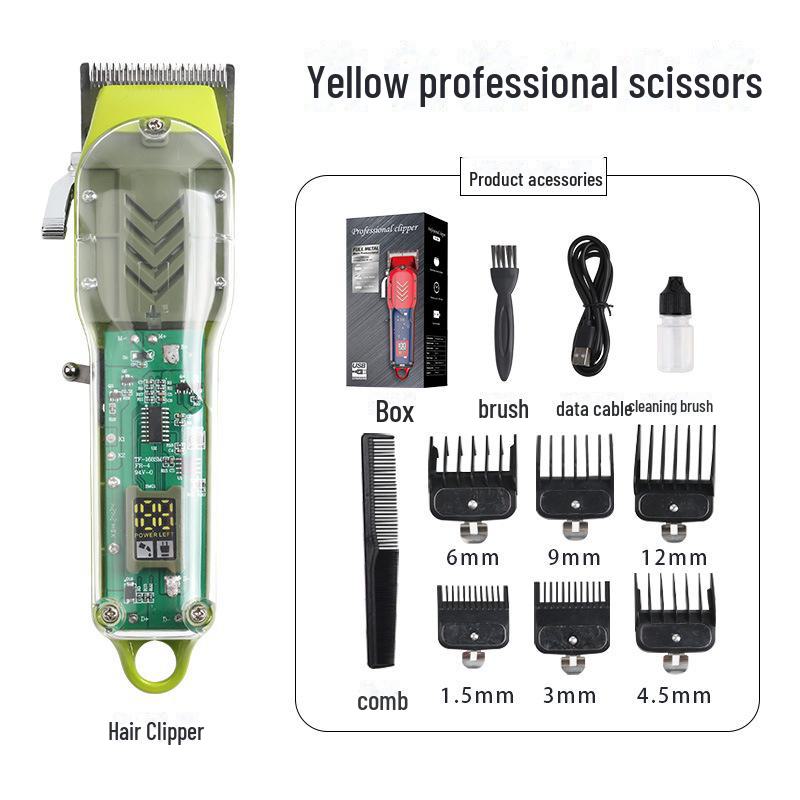 Professional Electric Hair Clipper & Trimmer Set for Haircuts and Shaving