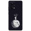 For Redmi Note 12 Pro 5G Case Note12 Covers TPU Black Silicone Starry Cover for Xiaomi Redmi Note 12 Pro+ 5G Plus Cartoon Soft