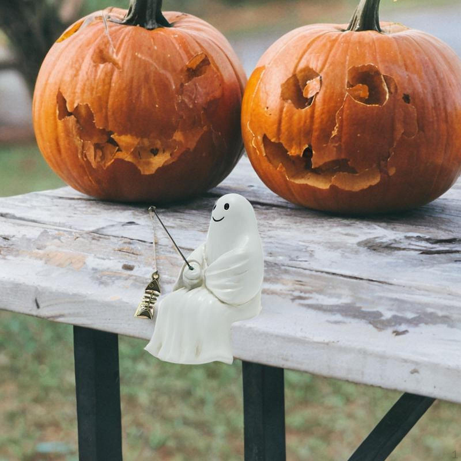 

Fishing Figurine Statue Cute Novelty Art Table Centerpiece Flower Pot Decoration Sculpture for Patio