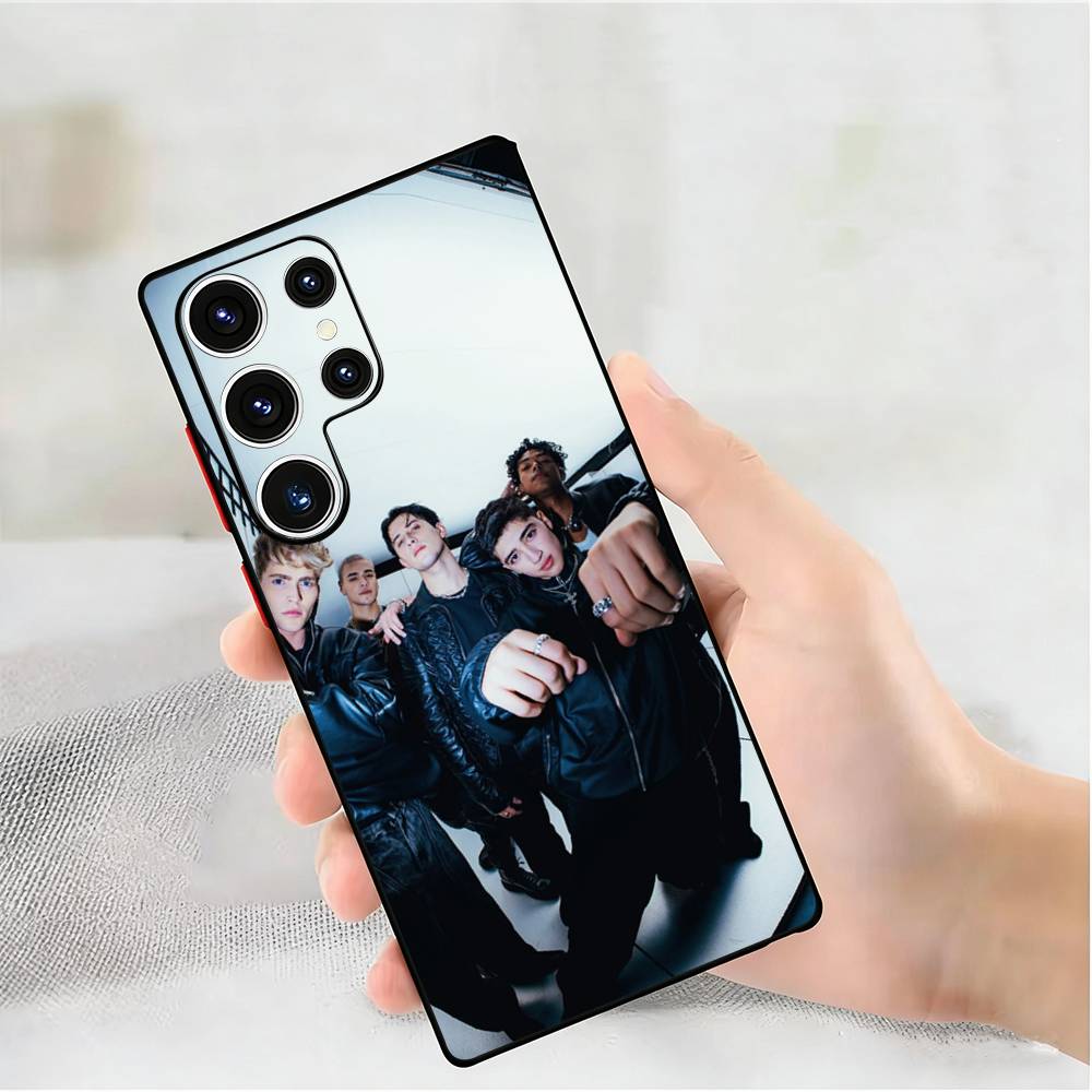 

S-Santos Band B-Bravos Phone Silicone Case for Samsung Galaxy S 24,22,20,23,21,20 Ultra Plus Lite 5G Print Silicone Cover Samsung S25