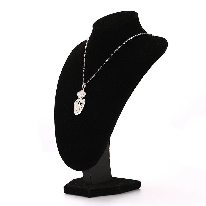 Simple and Stylish Mother's Baby Pendant Necklace Thanksgiving Gift
