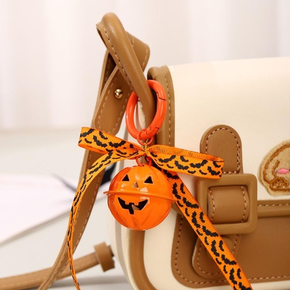 Fashion Pumpkin Keychain Kawaii Backpack Decoration Creative Car Keychain  Gift Giving