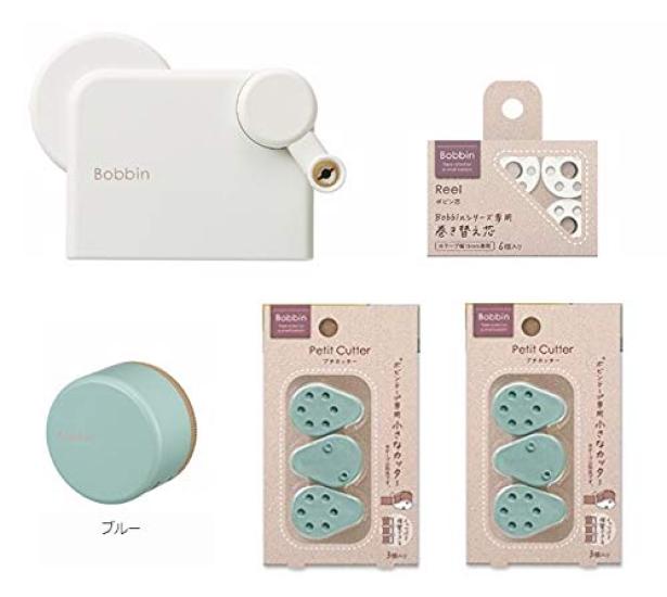 

Kokuyo Устройство для намотки шпулек, Катушка, Резак для шпулек, Чехол и Набор мини-резаков & T-BR101W, Сердечник, (синий), (синий)