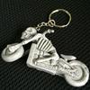 Fashion Cool Motorcycle Skull Bag Charm Key Ring Rubber Keyring Gift Key Chain