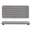 Vassoio Asciugante in Terra di Diatomee con Piedini Antiscivolo 21x10 cm Assorbente Asciugatura Rapida Superficie Piana per Cucina Bagno Uso Domestico