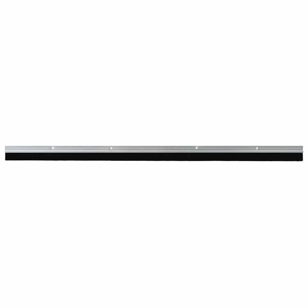 Snap on Door Brush Seals 2 pcs Silver 100 cm