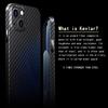RIZZ Real Carbon Fiber iPhone 15 Case Slim Thin Skin Friendly Feeling Aramid Fiber Phone Case for Men Support Wireless Charging Drop Protection (for