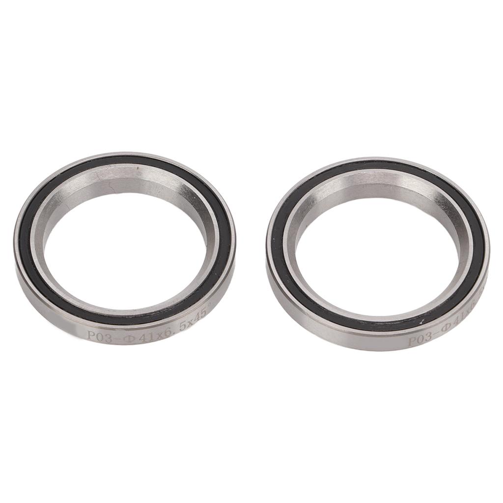 RISK Fahrrad Bick Steuersatz Aluminiumlegierung Fahrrad Lager Steuersatz Vollständig verdeckte Lager für 28,6 mm Standard gerades Vorderradgabel