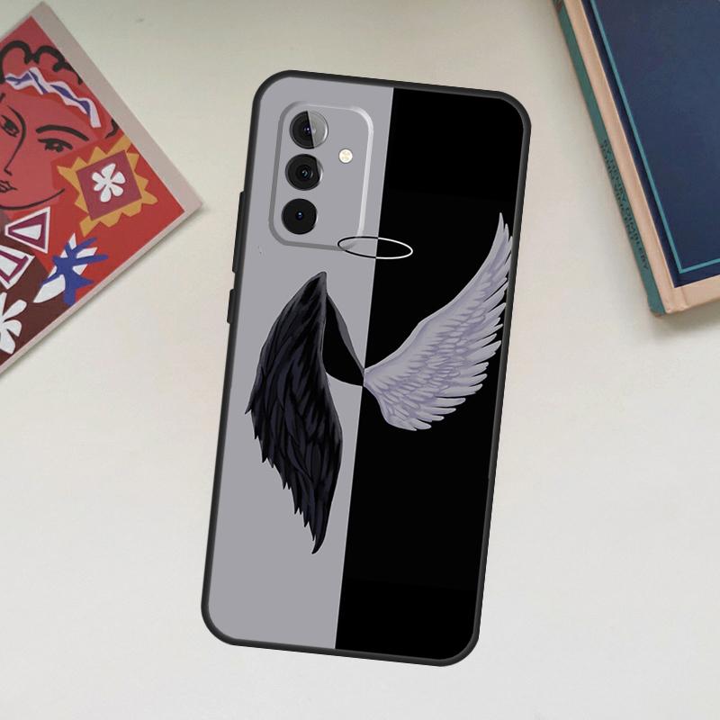 

Devil Angel Case For Samsung Galaxy A56 A36 A16 A06 A54 A34 A14 A13 A53 A12 A22 A32 A52 A35 A17 A15 A55 Samsung A16