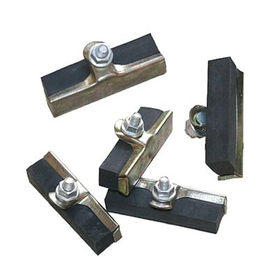 A Pc Durable Bicycle Silent Brake Pads Cycling V Brake Holder Pads Shoes Blocks Rubber Pad For Long-Lasting Performance