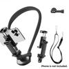 Magnetic Neck Phone Holder Action Camera Mount, Wearable POV Vlog Neck Strap Video Recording for GoPro/DJI/Insta360/Smartphones