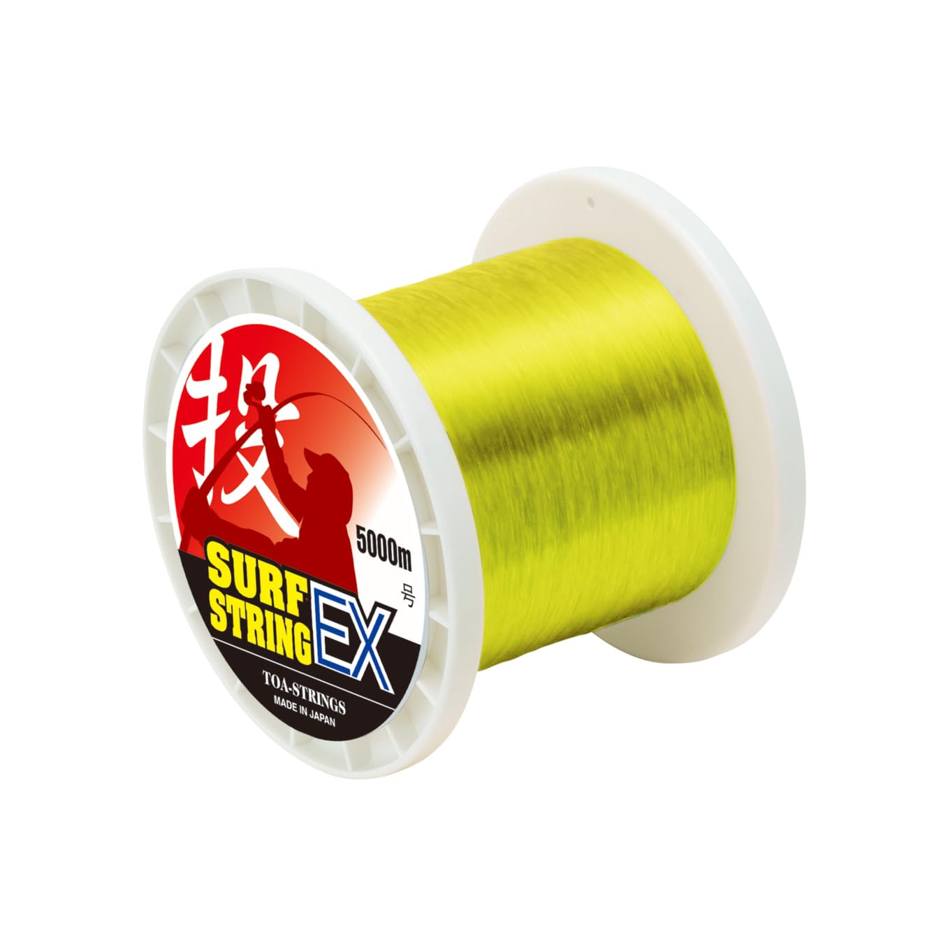 

Raiglon Nylon Line Surf String EX 5000m Size 10 Yellow