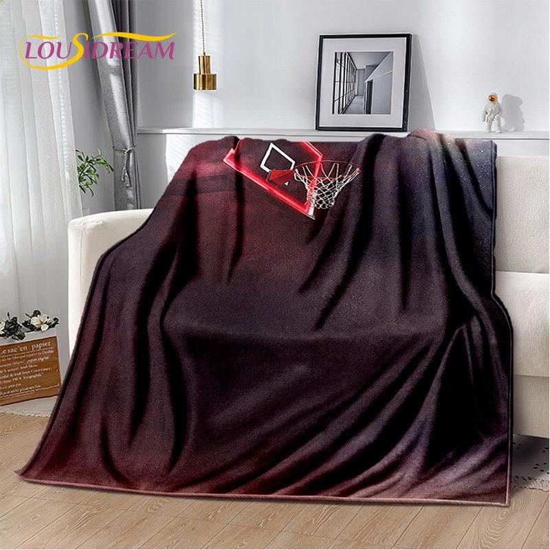 

Basketball Art Cartoon Soft Plush Blanket,Flannel Blanket Throw Blanket for Living Room Bedroom Bed Sofa Picnic Cover Bettdecke 75x90cm