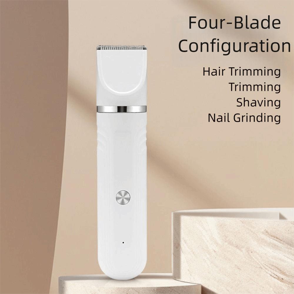 High Power 4 In 1 Electric Pet Hair Shaver 4 Different Blades Pet Grooming Clipper  Cat Grooming