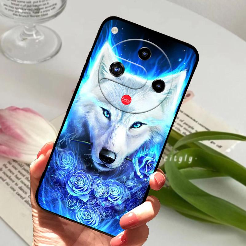 ZTE Nubia Focus 2 5G Kılıfı Havalı Kurt Aslan Yumuşak TPU Silikon Telefon Kılıfı Arka Kapak Nubia Focus 2 Focus2 Tampon Z2462N Kılıf İçin