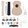 Ukulele Kit 21in DIY Basswood Lightweight Painting Handcrafted Gift Children Small Toys