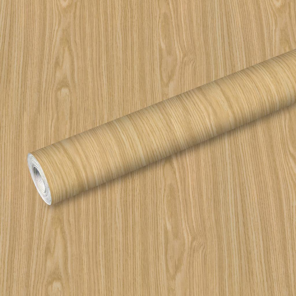 Nordic Natural Wood Grain Wallpaper - Self-Adhesive PVC Wall Stickers - Waterproof Seamless Splicing Mural for Kitchen Bathroom Home Renovation