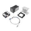 Farm Digital Thermostat Accurate PID Temperature Controller with K Thermocouple Metal Heat Sink Solid Relay 100V‑240V