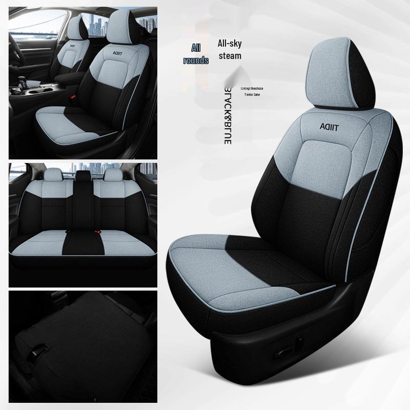 2021-2022 Qijun Car Seat Covers: Full Surround Cushions for Models 14-19
