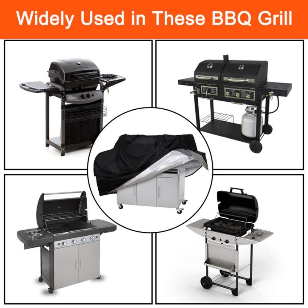 Copertura per Griglia da Esterno 210D Oxford Impermeabile Antipolvere Protezione per BBQ Giardino Cortile