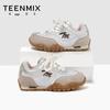 TEENMIX Kids' Argan Style Hook-and-Loop Running Shoes