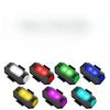 Mini USB LED Anti-Collision Bike Aircraft Night Flying Flashing Warning Signal Light Motorcycle Light Drone Strobe Light 7 Color