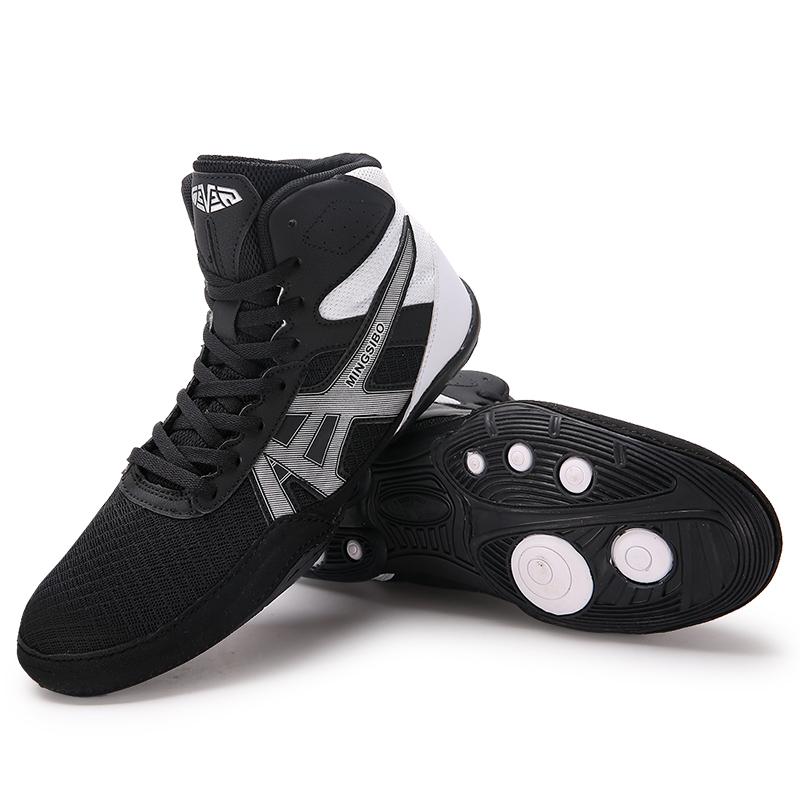Herren Ringerschuhe Outdoor-Training Boxstiefel Professionelle Turnhalle Unisex Sneaker Qualität Damen Sport Kampf Ringerschuhe 39